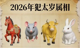 2026犯太岁的4个属相公布，运势影响提前了解