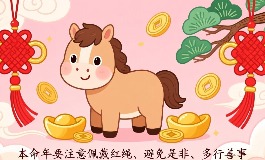 本命年马年要注意什么？属马人必看避祸与招财秘籍