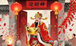 正月初五迎财神的由来与习俗，教你如何接财神