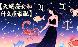 天蝎座女和什么座最配？一起看谁能俘获她的心