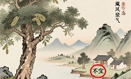 种皂角树时要避开的风水禁忌