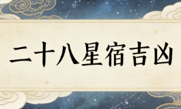 二十八星宿吉凶真的能决定一天的祸福吗