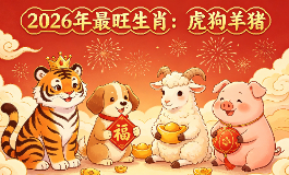 2026最旺的生肖是什么 盘点2026最旺生肖